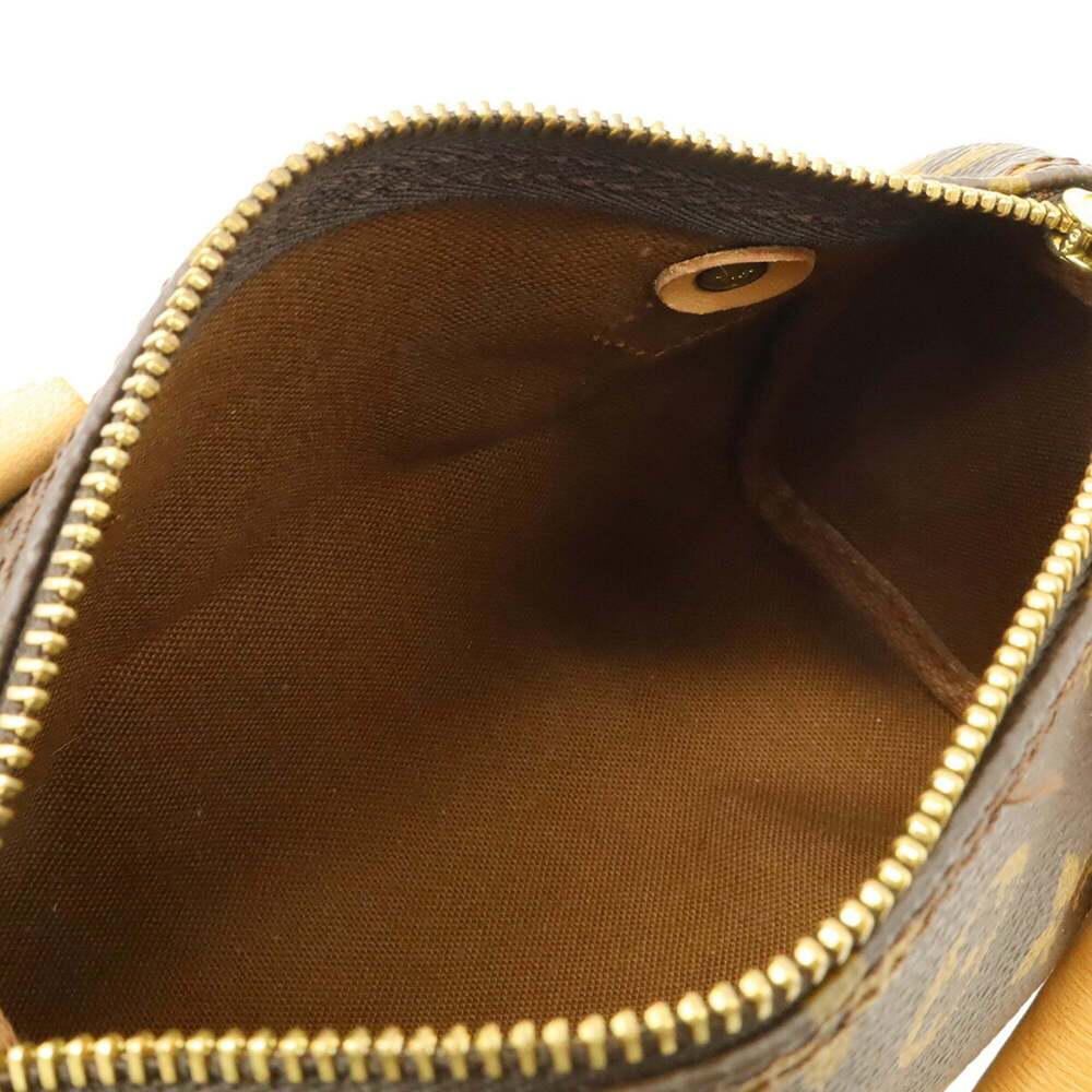 LOUIS VUITTON Brown Monogram Mini Speedy Pouch - Picture 6 of 8